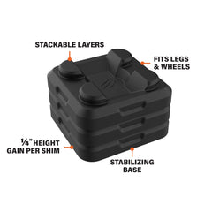 Griddle Leg Leveling Kit