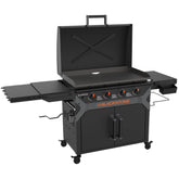 Iron Forged 36” Griddle with Cabinet