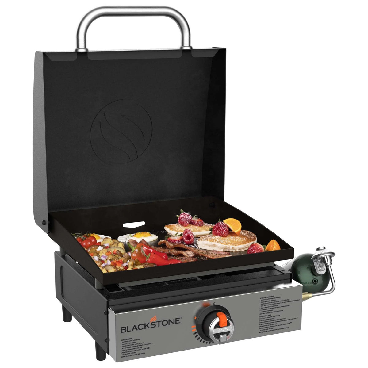 17" Tabletop Griddle with Hood