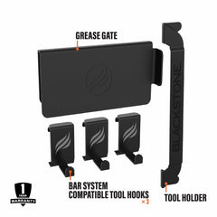 Culinary BAR System Tool Hooks, Grease Gate, and Tool Holder