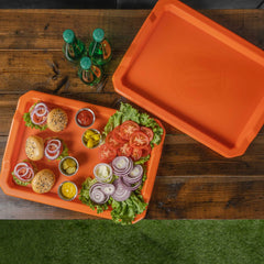 Serving Tray - Orange (2pack)